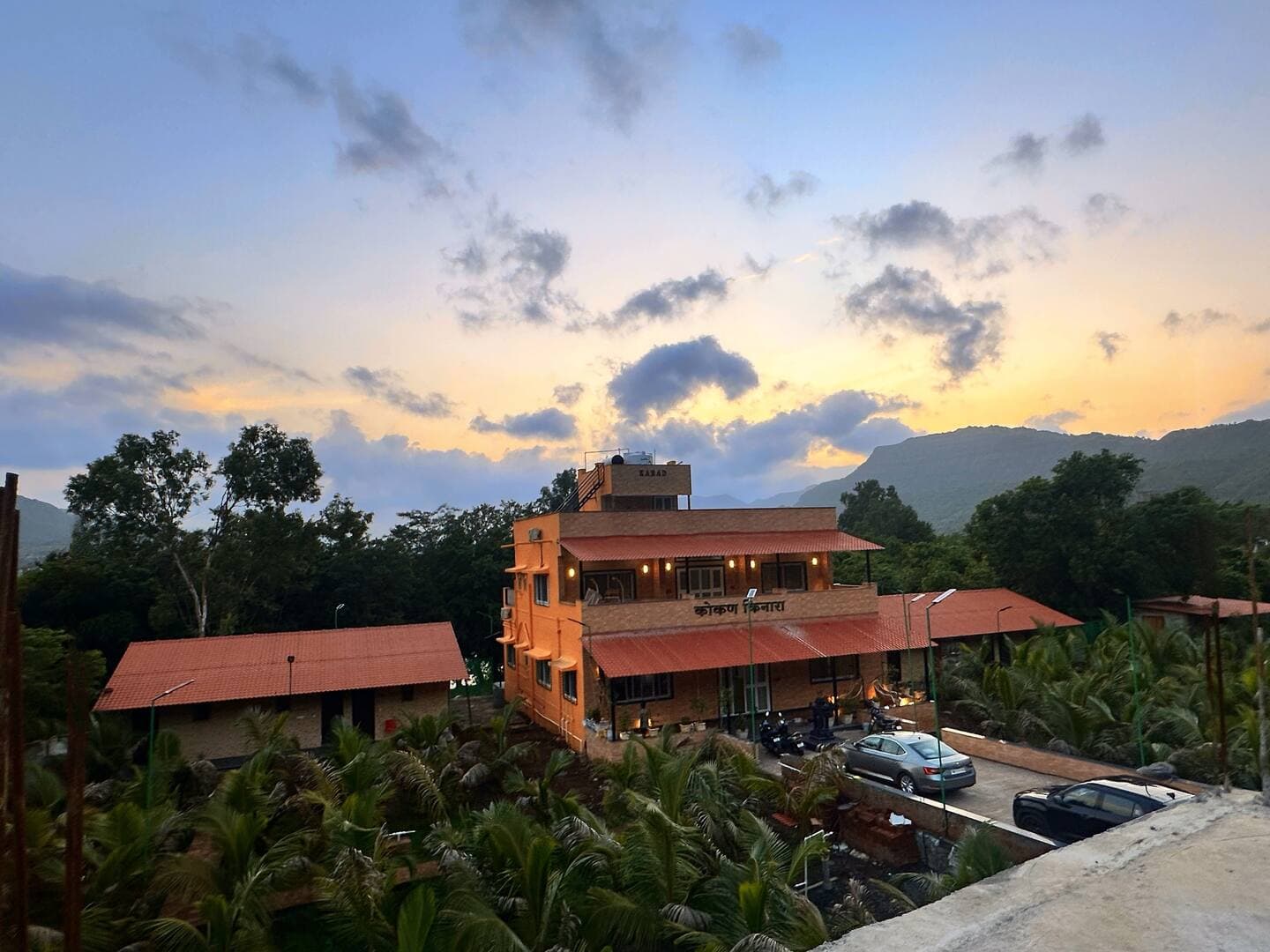 Kokan Kinara's new swimming pool with raindance